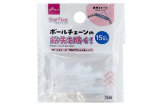 ダイソーのボールチェーンカバーの写真