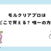 モルクリアプロはどこで買える？