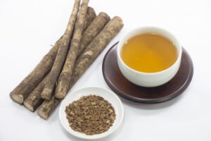 ゴボーチェに使用されている国産ごぼうなどの原材料説明画像